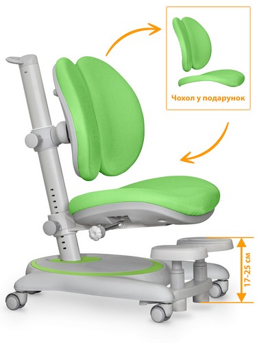 Детское кресло Mealux Ortoback Duo Base Green - №1