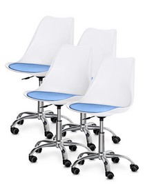 Комплект (4шт) крісло Evo-Kids Capri White / Blue