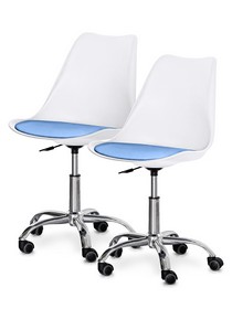 Комплект (2шт) крісло Evo-Kids Capri White / Blue