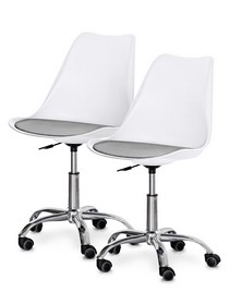 Комплект (2шт) крісло Evo-Kids Capri White / Grey