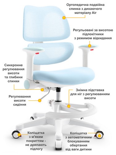 Детское кресло Mealux Dream Air KBL - №2