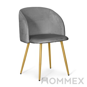 Крісло Hommex Nicole Dark Grey 