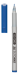 Маркер перманентный, 0.6 мм, Buromax, синий, тонкопишущий - №1