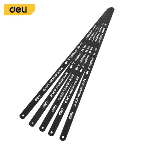 Лезвия для ножовки Deli 300мм/12" 5штук - №1