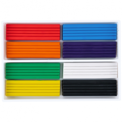 Пластилин восковой Kite Classic K-082, 8 цветов, 160 г - №3