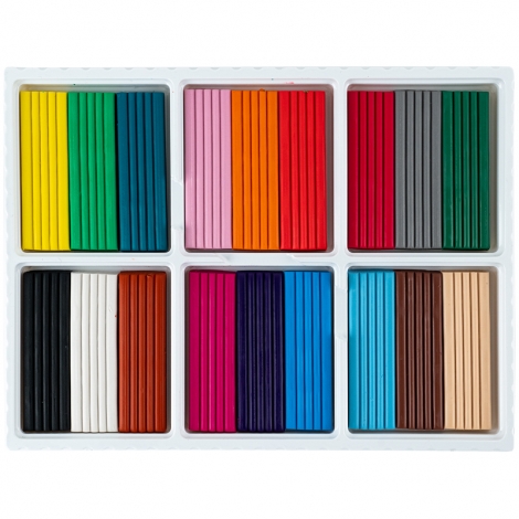 Пластилин восковой Kite Classic K-085, 18 цветов, 360 г - №3