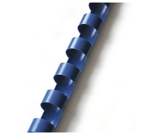 Пластиковая пружина 28 мм, синяя, 50 шт