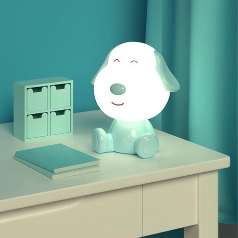 Светильник-ночник LED с аккумулятором Doggy, синий - №5