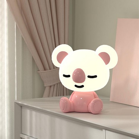 Светильник-ночник LED с аккумулятором Koala Kite, розовый - №5