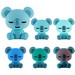 Светильник-ночник LED с аккумулятором Koala Kite, голубой - №4