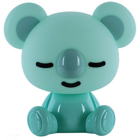 Светильник-ночник LED с аккумулятором Koala, зеленый - №1