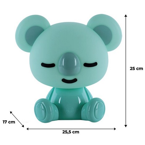 Светильник-ночник LED с аккумулятором Koala, зеленый - №6