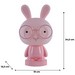 Светильник-ночник LED с аккумулятором Bunny Kite, розовый - №6