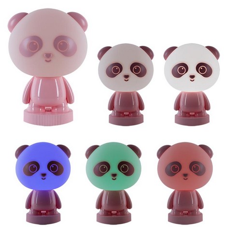 Светильник-ночник LED с аккумулятором Panda Kite, розовый - №4