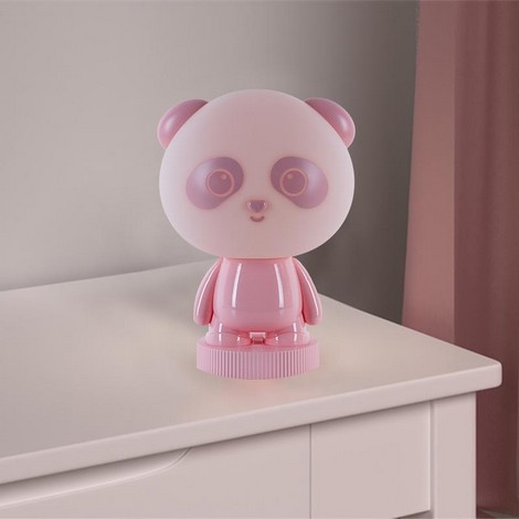 Светильник-ночник LED с аккумулятором Panda Kite, розовый - №5