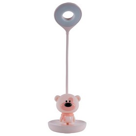 Настільна лампа LED з акумулятором Bear Kite, рожевий