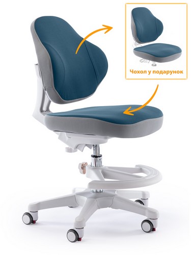 Детское кресло Evo-Kids Mio Classic Dark blue - №1