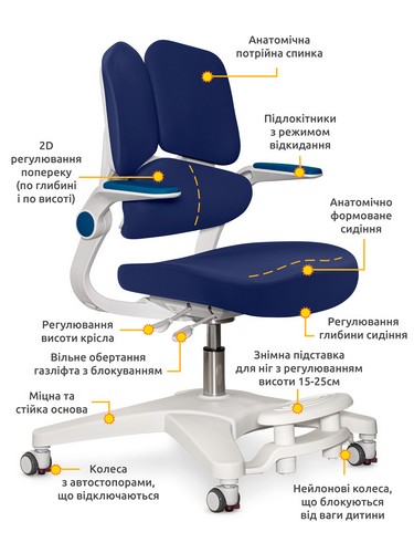 Детское кресло Mealux Trident Dark Pink - №4