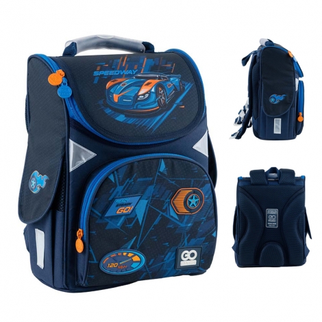 Рюкзак GoPack Education каркасний 5001S-7 Speedway - №1