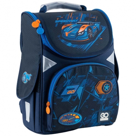 Рюкзак GoPack Education каркасний 5001S-7 Speedway - №4