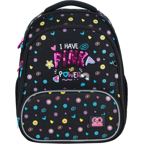 Рюкзак GoPack Education каркасний 597M-2 Pink Power - №3