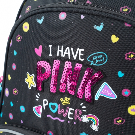 Рюкзак GoPack Education каркасний 597M-2 Pink Power - №12