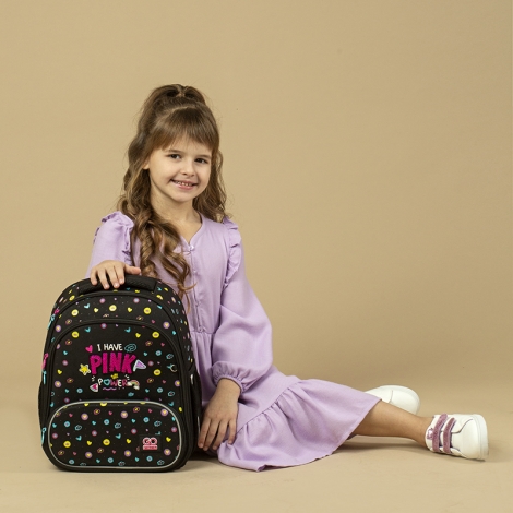 Рюкзак GoPack Education каркасний 597M-2 Pink Power - №13