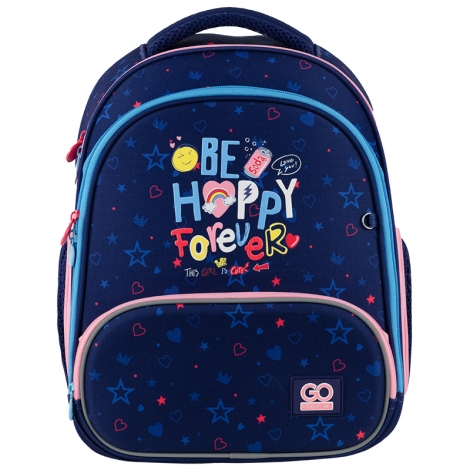 Рюкзак GoPack Education каркасний 597M-3 Be Happy - №3