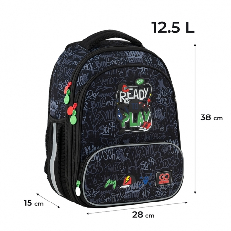 Рюкзак GoPack Education каркасний 597M-6 Ready2Play - №2