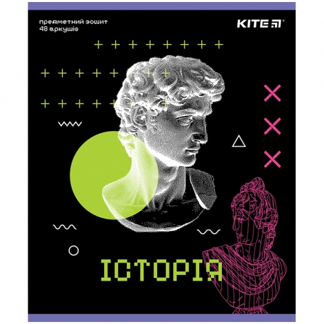 Тетрадь предметн. 48 л., кл., УФ лак, Neo, история - №1
