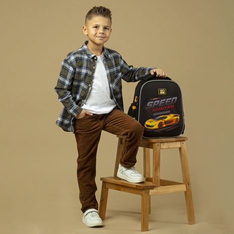 Рюкзак GoPack Education полукаркасный 165S-3 Speed Hunter - №15