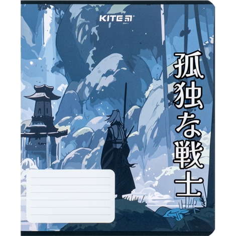 Тетрадь 18 л., лин., софт-тач + УФ лак, Kite Anime - №3