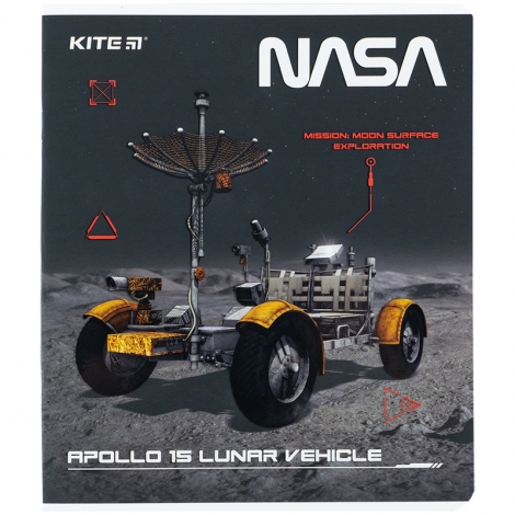 Тетрадь 48 л., кл., софт тач + УФ лак, NS - №7