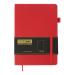 Блокнот деловой Buromax BRIEF А5, 96 листов, точка, красный - №2