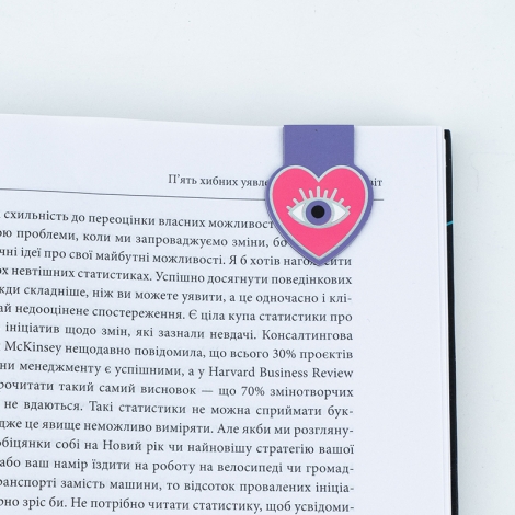 Набор магнитных закладок с фигурными скрепками Letter - №5