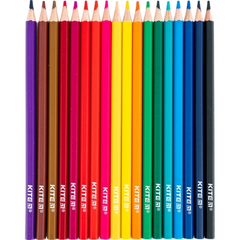 Карандаши цветные Kite Classic K-052, 18 шт. - №3