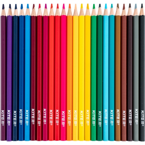 Карандаши цветные Kite Classic K-055, 24 шт. - №3