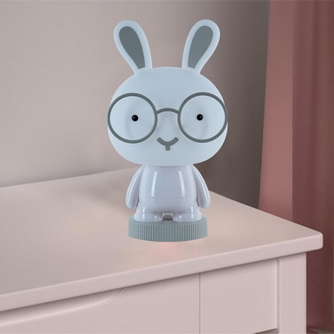 Светильник-ночник LED с аккумулятором Bunny Kite, белый - №5