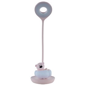 Настільна лампа LED з акумулятором Cloudy Bear Kite, рожевий