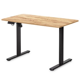 Стіл Mealux PowerDesk Lite Mahogany з електрорегулюванням висоти