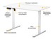 Стол Mealux PowerDesk Lite White с электрорегулировкой высоты - №3