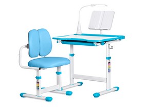Комплект меблів Evo-kids (стіл + стілець + полиця + лампа)