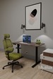 Комплект Mealux PowerDesk Lite Walnut + Leo Air Plus Green - №2