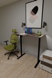 Комплект Mealux PowerDesk Lite Walnut + Leo Air Plus Green - №3