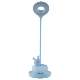 Настільна лампа LED з акумулятором Cloudy Bunny Kite, блакитний