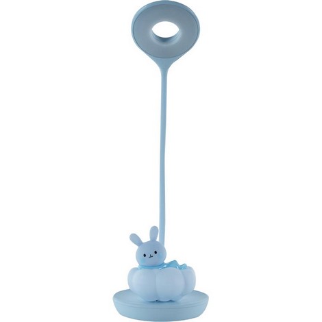 Настольная лампа LED с аккумулятором Cloudy Bunny Kite, голубой - №1