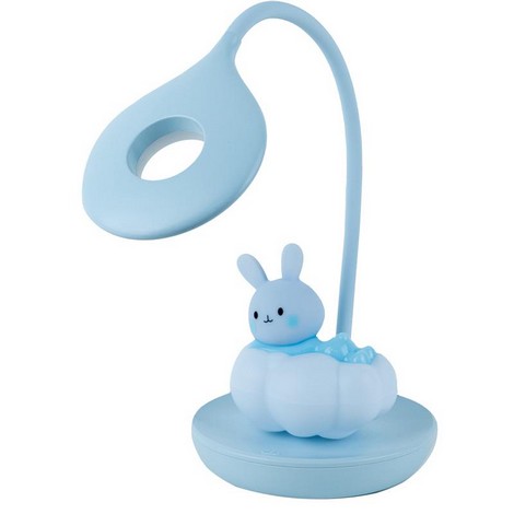 Настольная лампа LED с аккумулятором Cloudy Bunny Kite, голубой - №3