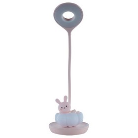 Настільна лампа LED з акумулятором Cloudy Bunny Kite, рожевий