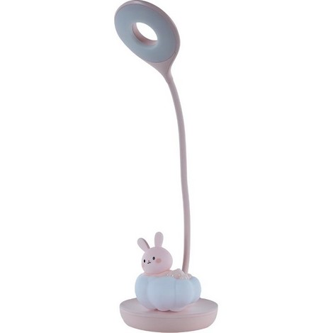 Настольная лампа LED с аккумулятором Cloudy Bunny Kite, розовый - №2
