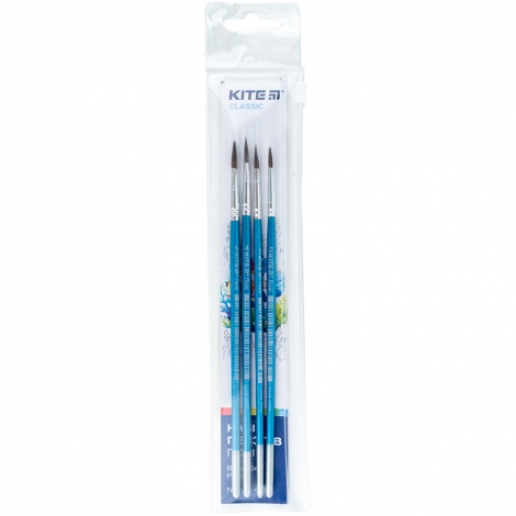 Набор кистей Kite Classic K-339 (пони круглый 2, 3, 4, 5) - №1